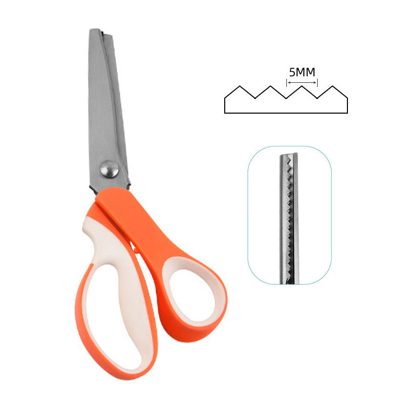 ✂️Versatile serrated scissors