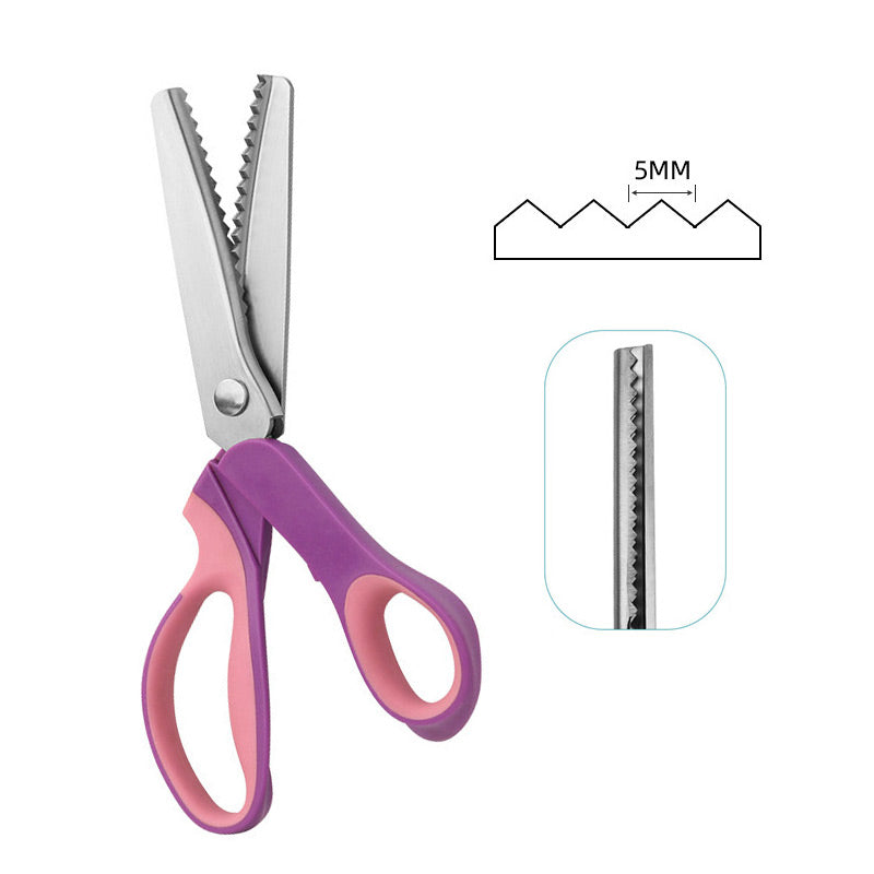 ✂️Versatile serrated scissors