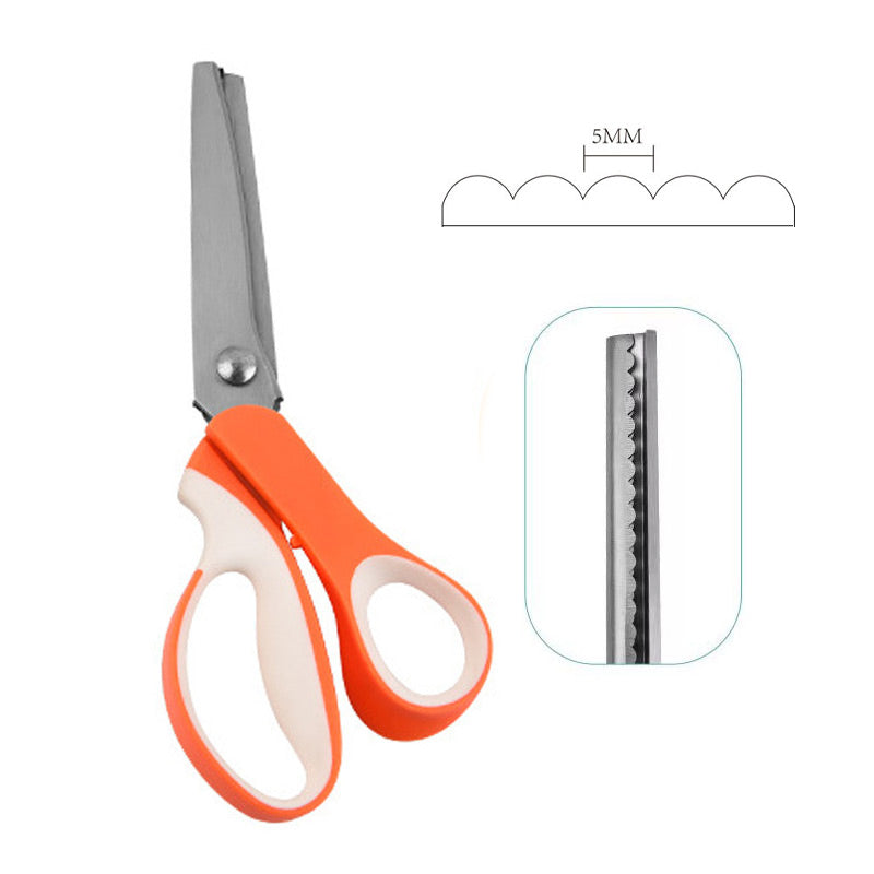 ✂️Versatile serrated scissors