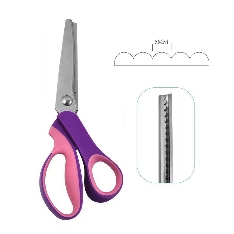 ✂️Versatile serrated scissors
