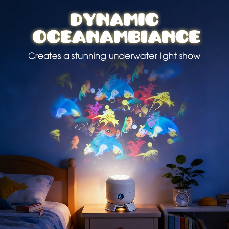 🥳2026 HOT SALE🥳💞50K+ SOLD!💥👵🌈 50% OFF! Dynamic Rotating LED Light Projector – Calm & relaxation for your home. Gentle moving lights ease restless nights. Perfect for bedroom or living room. 🌙✨