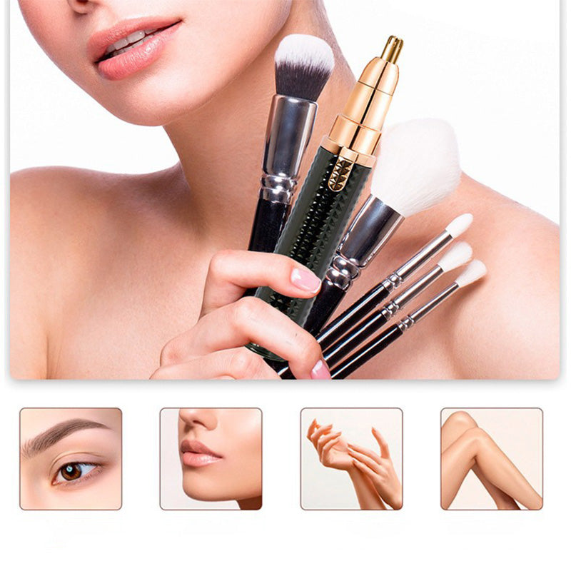 🔄🧔‍♀️🧔‍♂️ 50% OFF FOR A LIMITED TIME! 3-in-1 electric eyebrow trimmer - interchangeable heads for trimming eyebrows, face and details - perfect for both men and women, so you always look well-groomed, wherever you are and whenever you want 🌍💈