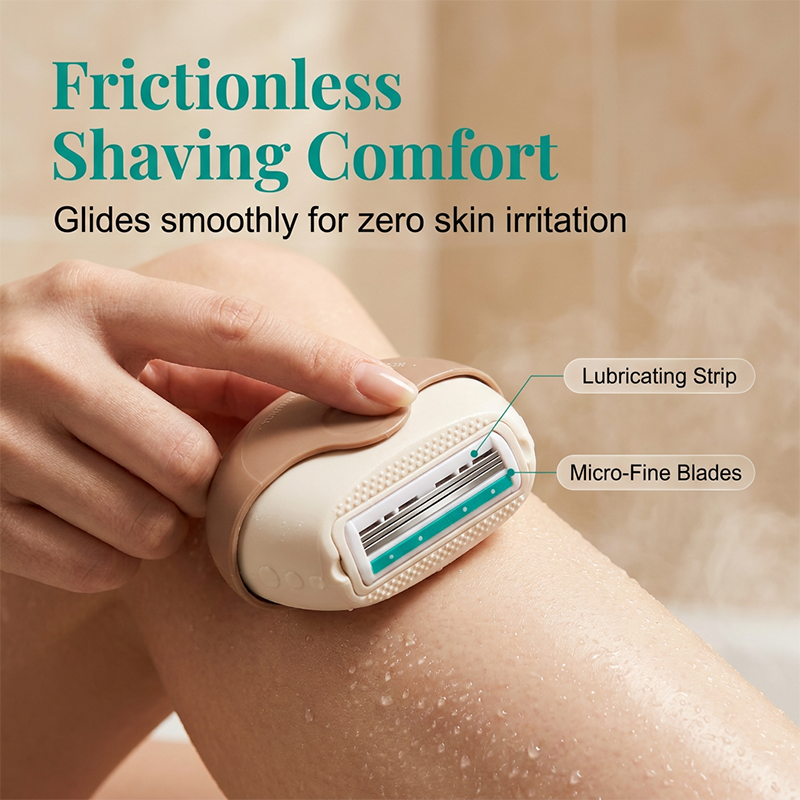 🔥🎁 New 2026 model! 🥳 💞 Over 50,000 units sold! ⚡ 3-layer portable razor with rotating cover