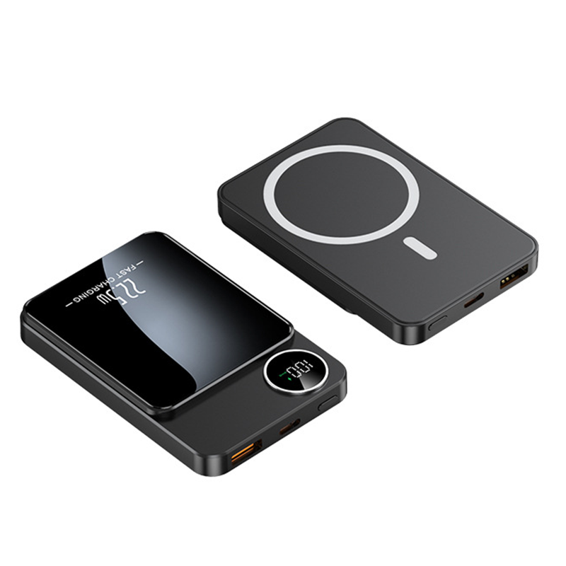 🔋⚡ 22.5W External Battery – Magnetic, Slim, Charges 3 Devices at Once!
