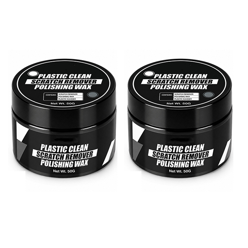 Car plastic repair and scratch remover wax with sponge 30 ml