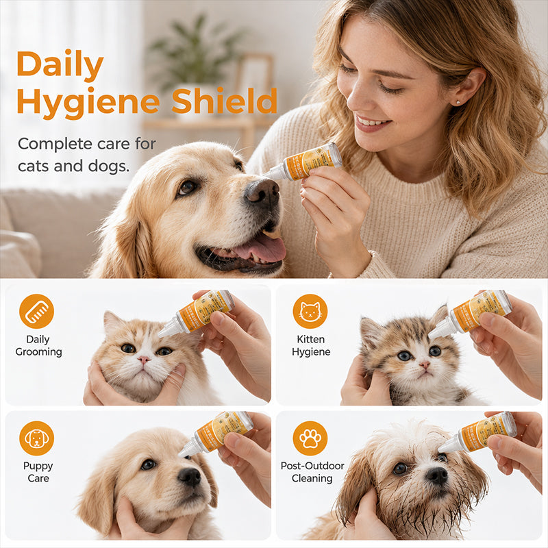 Nourishing eye drops for pets